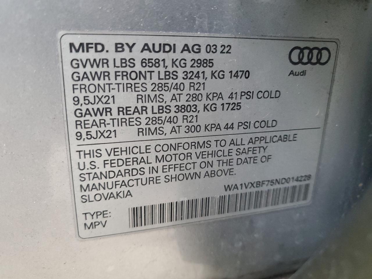 2022 Audi Q7 - Image 14