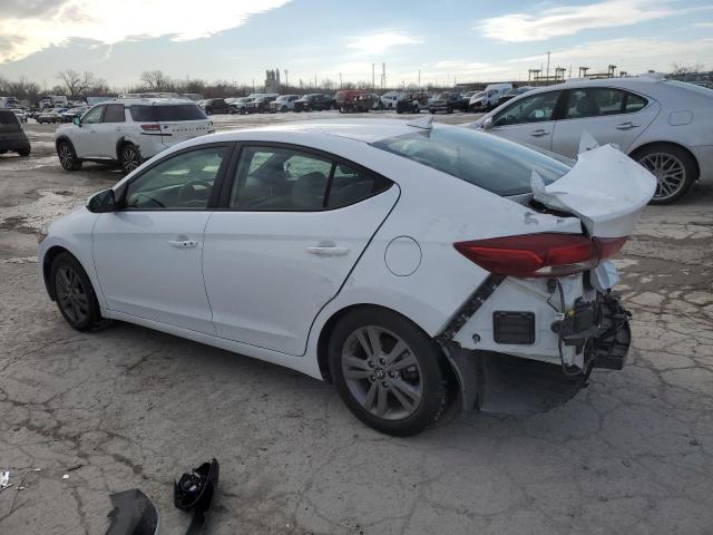  HYUNDAI ELANTRA 2018 Білий