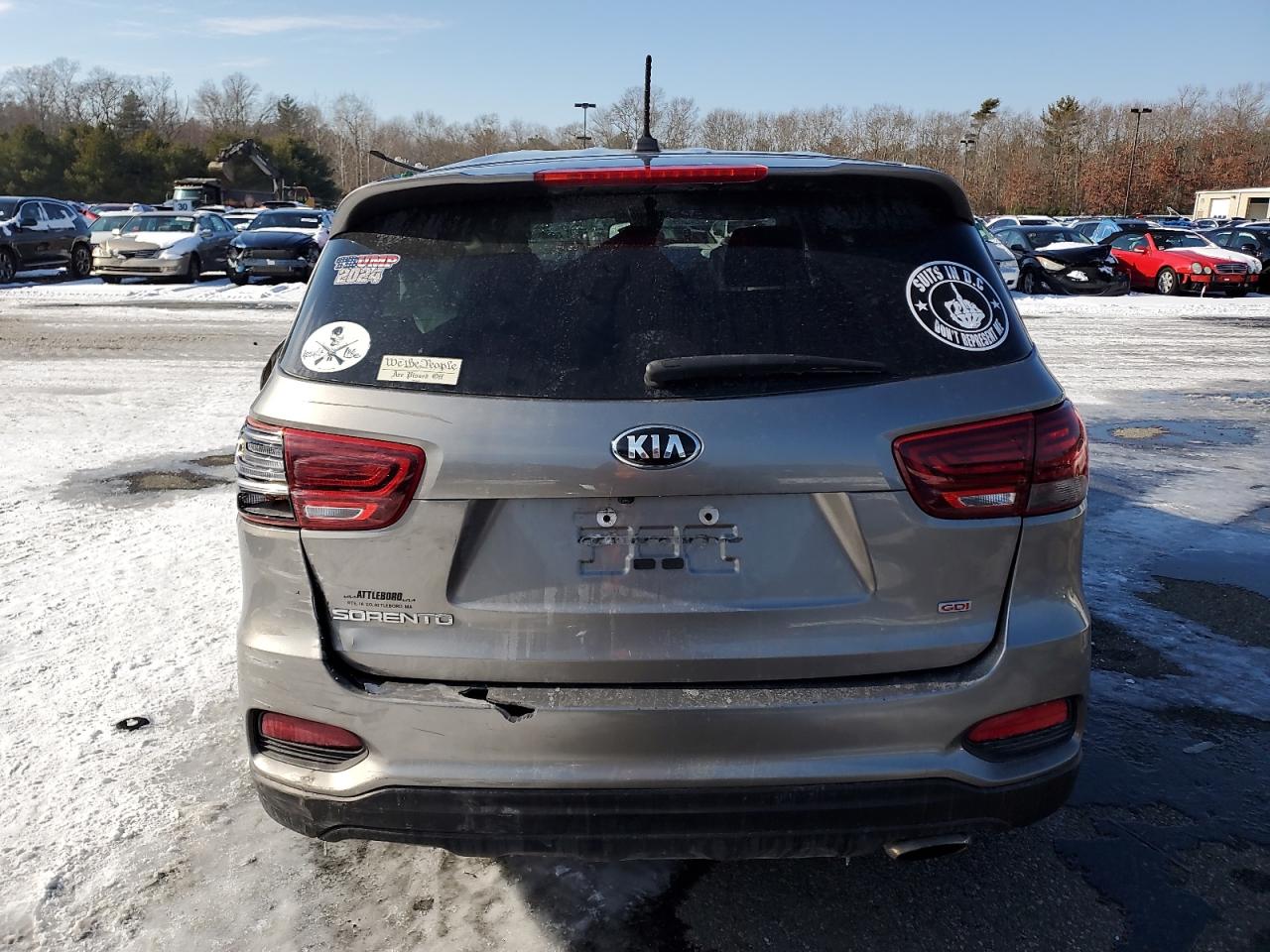 2019 Kia Sorento L VIN: 5XYPGDA3XKG459446 Lot: 42128465