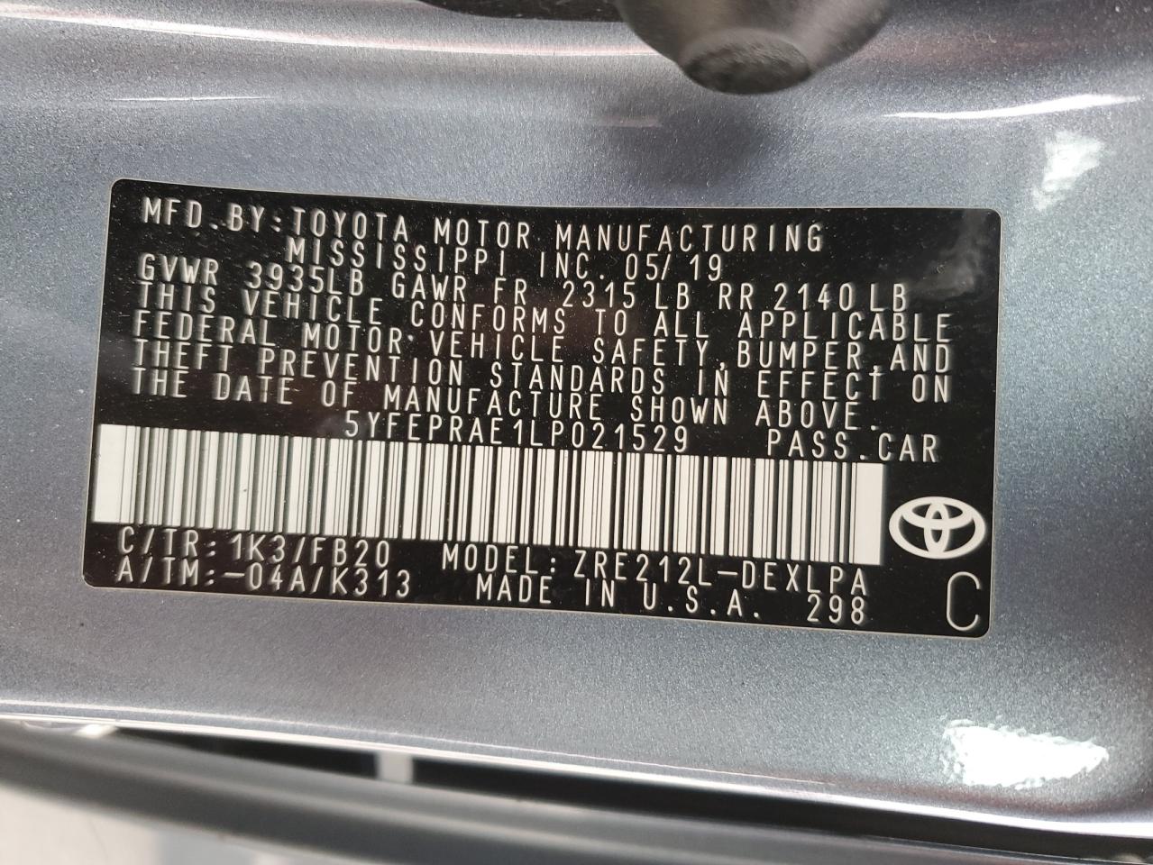 2020 Toyota Corolla - Image 12