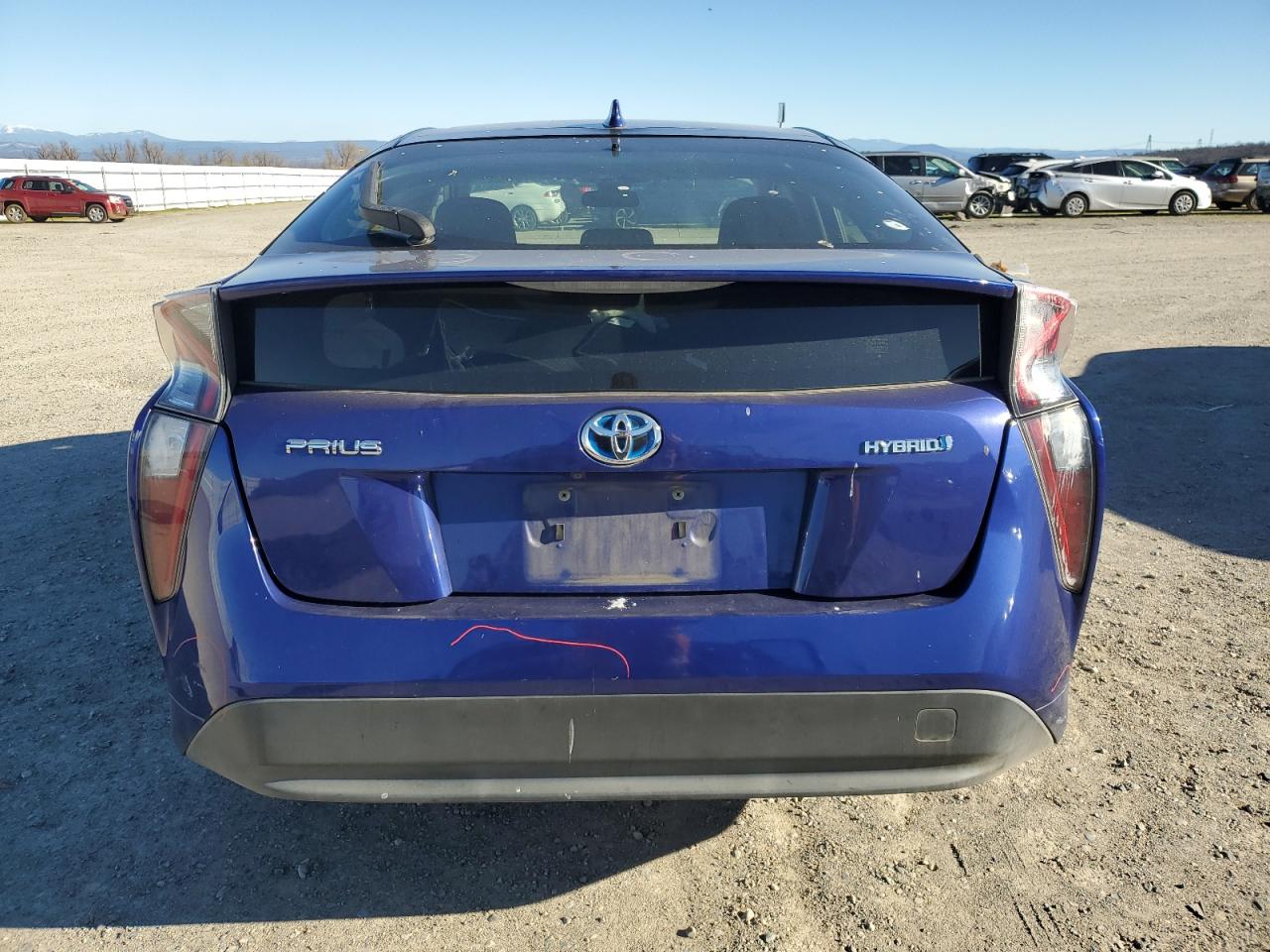 VIN JTDKBRFU3H3536386 2017 TOYOTA PRIUS no.6