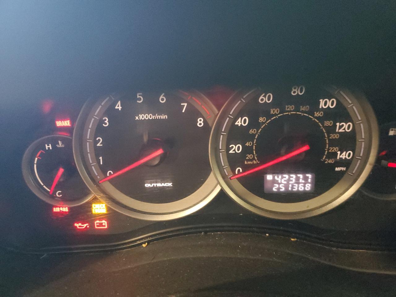 2005 Subaru Legacy Outback 2.5I VIN: 4S4BP61C356380564 Lot: 41770495