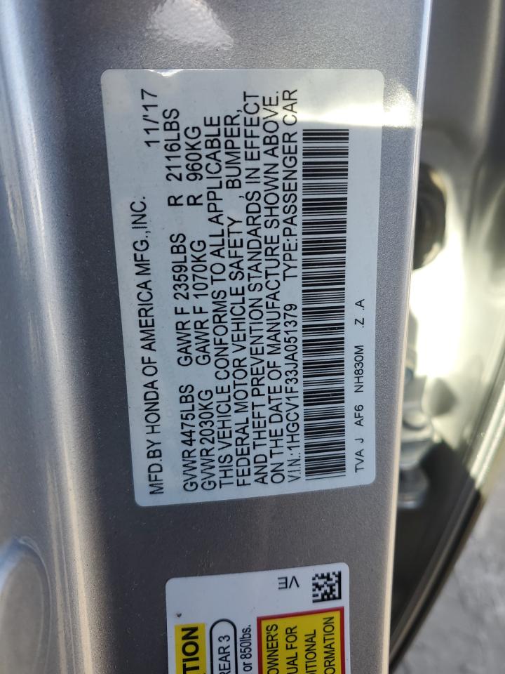 2018 Honda Accord - Image 12