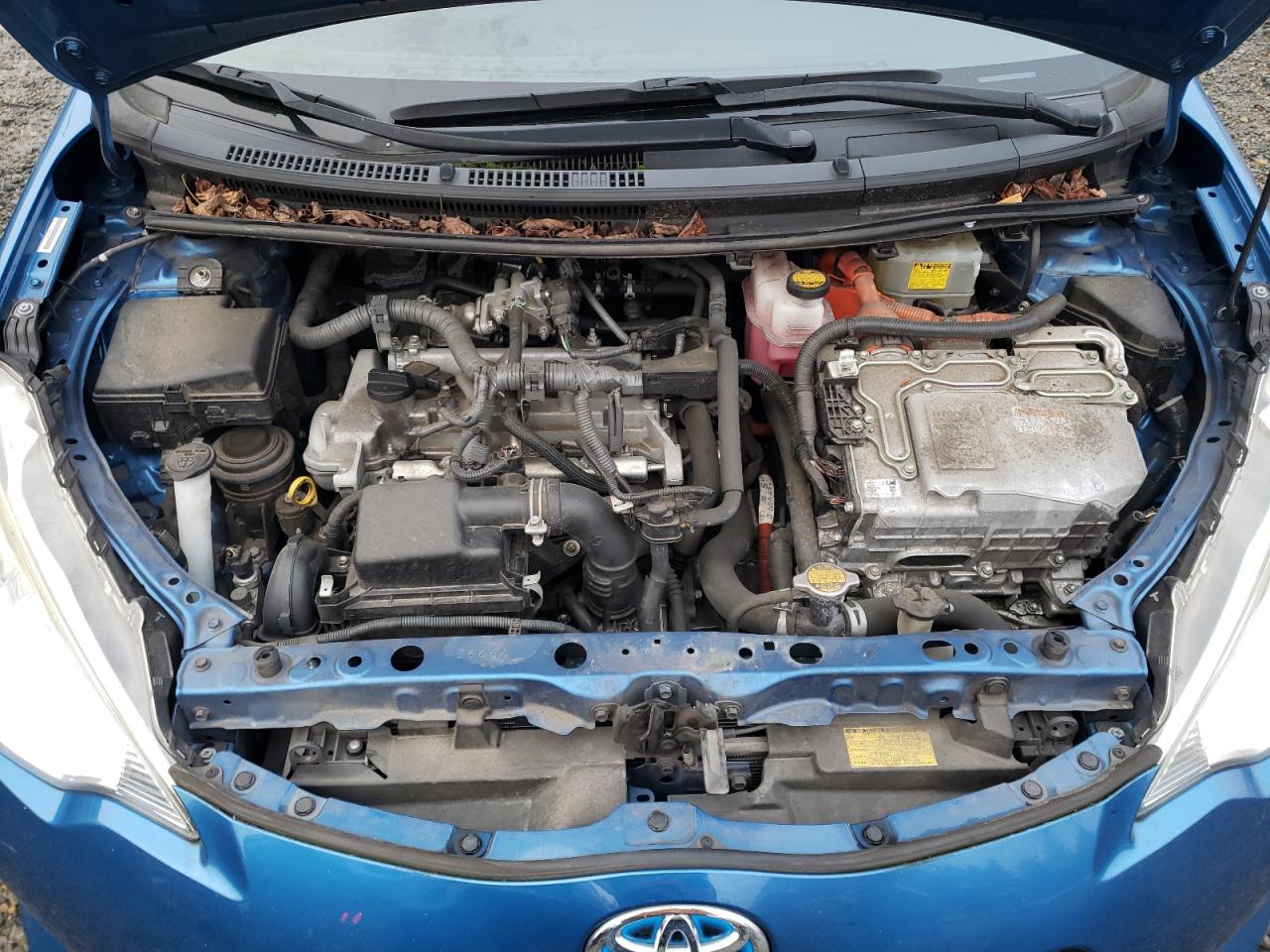 VIN JTDKDTB35E1574911 2014 TOYOTA PRIUS no.11