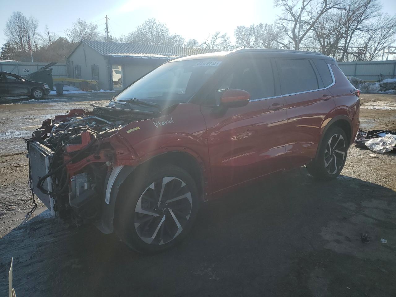 2023 Mitsubishi Outlander Sel en Venta en Wichita, KS - Front End