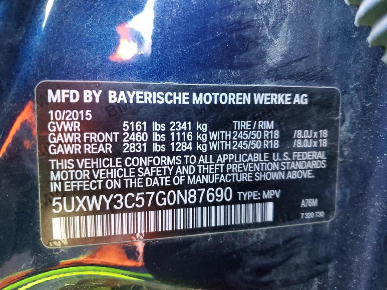 2016 BMW X3 - Image 15