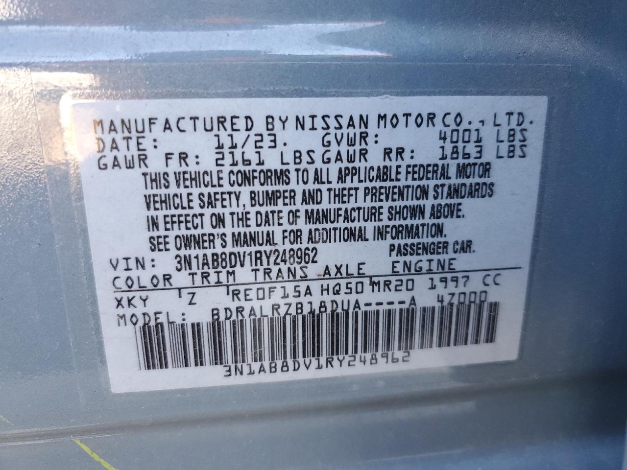 2024 Nissan Sentra - Image 12