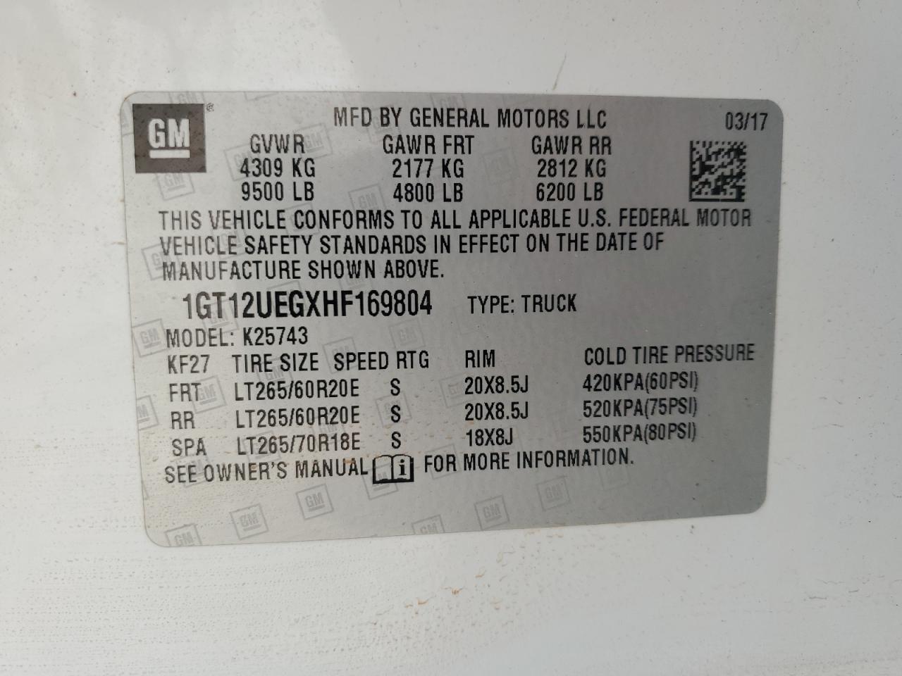 2017 GMC Sierra - Image 12