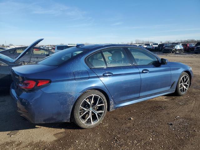  BMW 5 SERIES 2021 Blue