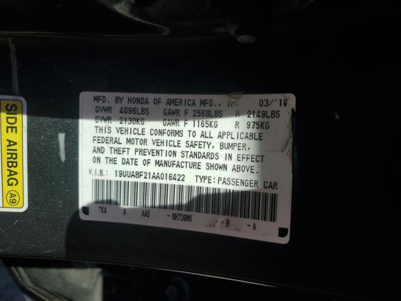 2010 Acura TL - Image 12