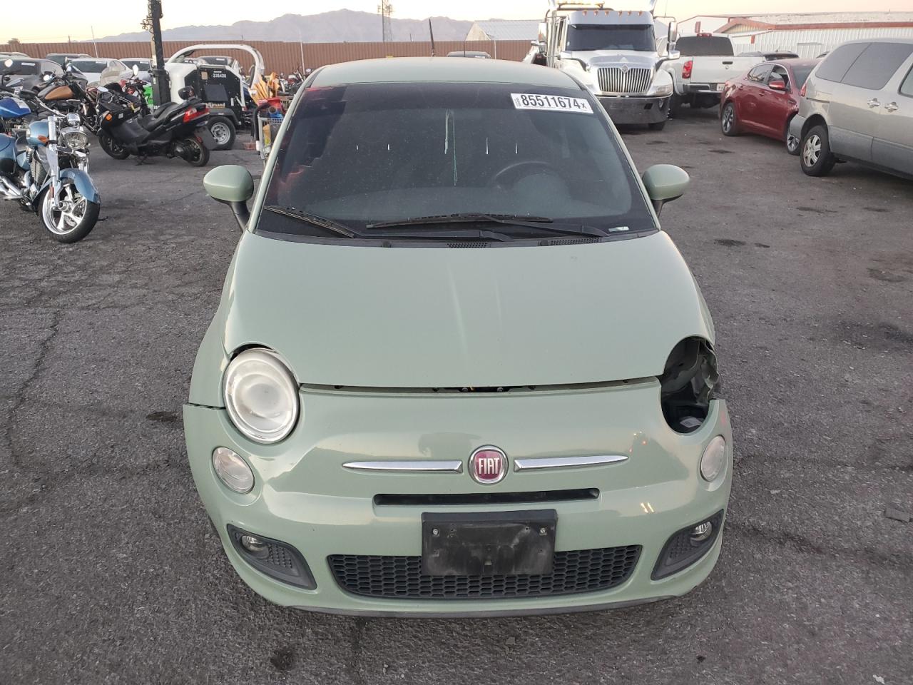 2015 Fiat 500 Sport VIN: 3C3CFFBR0FT636668 Lot: 85511674