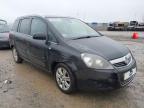 2012 VAUXHALL ZAFIRA DES for sale at Copart CORBY