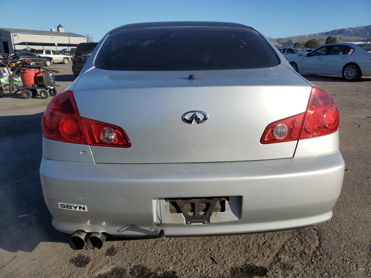 2006 Infiniti G35 VIN: JNKCV51E16M508757 Lot: 87533525