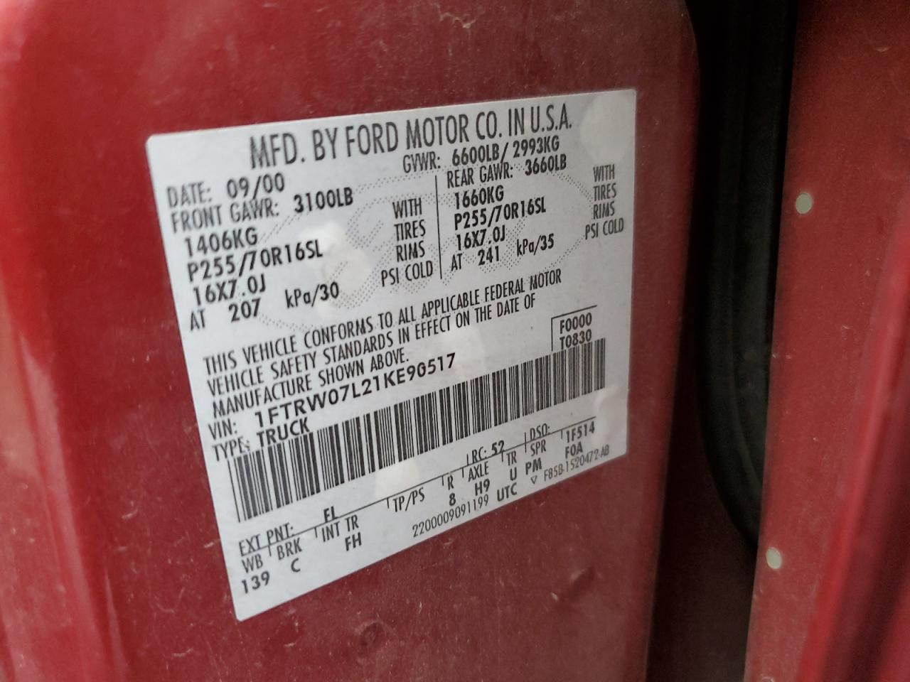 2001 Ford F-150 - Image 14
