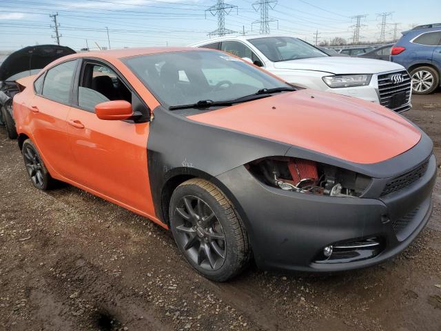  DODGE DART 2015 Pomarańczowy