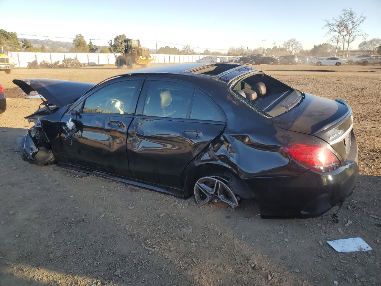 55SWF6EB4KU290669 2019 MERCEDES-BENZ C CLASS - Image 2