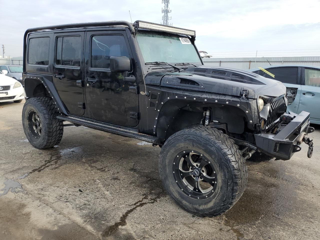 VIN 1C4BJWFG6DL566424 2013 JEEP WRANGLER no.4