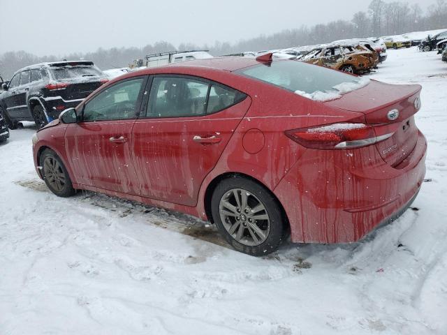 Седани HYUNDAI ELANTRA 2017 Червоний