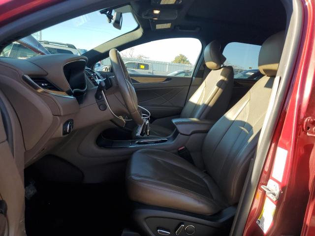  LINCOLN MKZ 2015 Красный