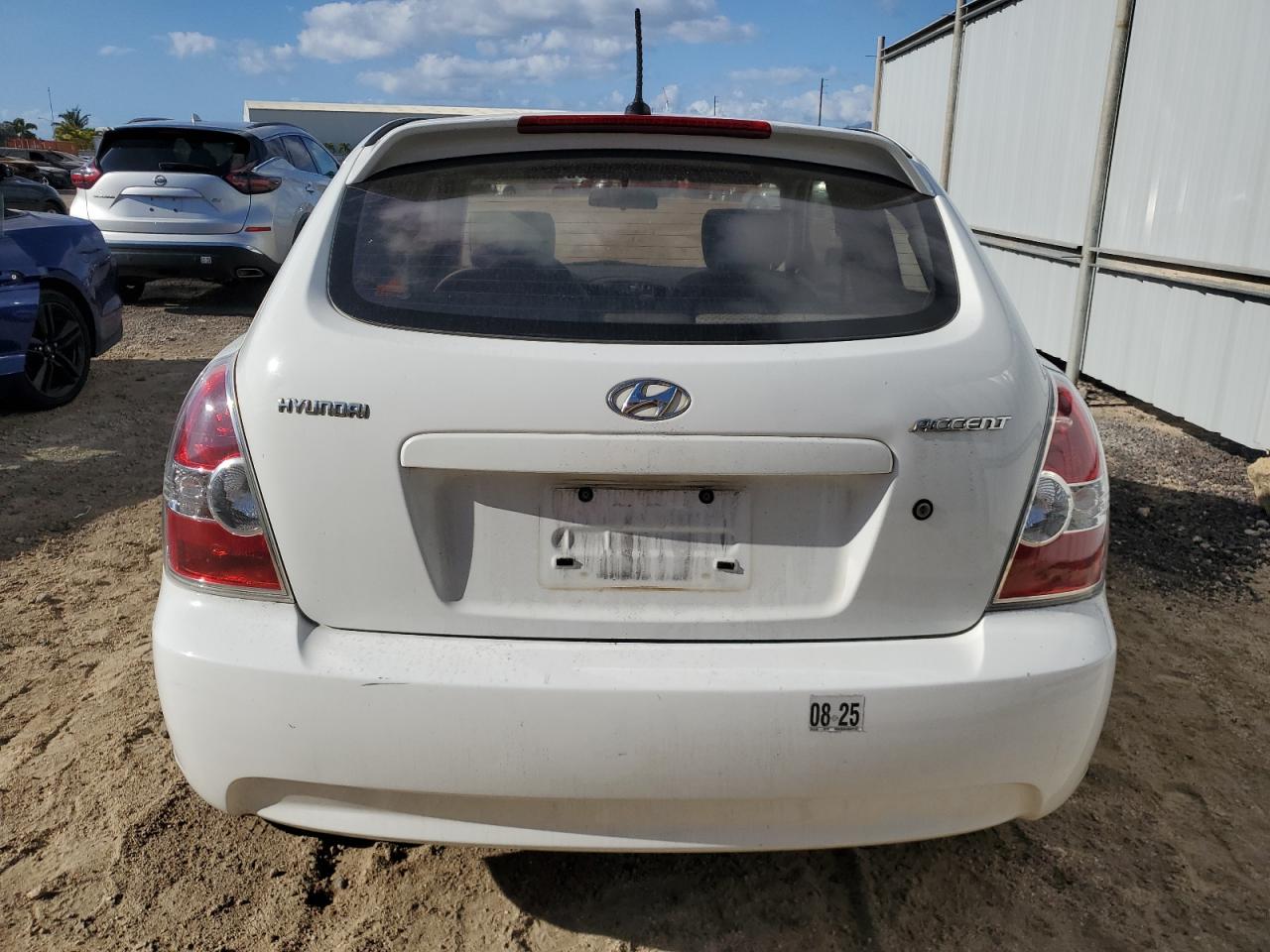 2008 Hyundai Accent Gs VIN: KMHCM36C48U091357 Lot: 87484804