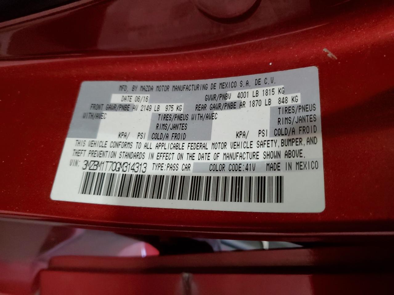 2016 Mazda 3 - Image 14