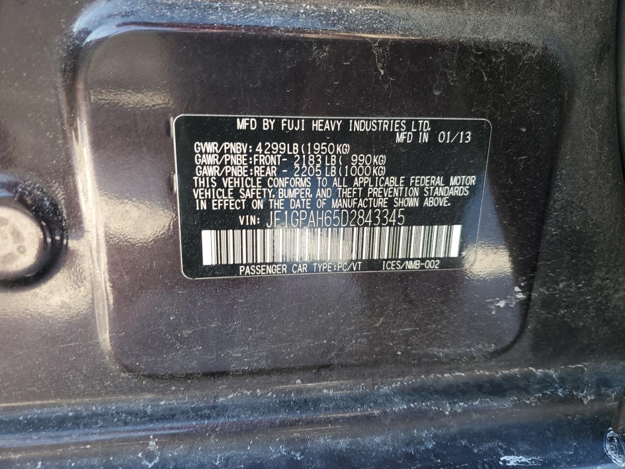 2013 Subaru Impreza - Image 12