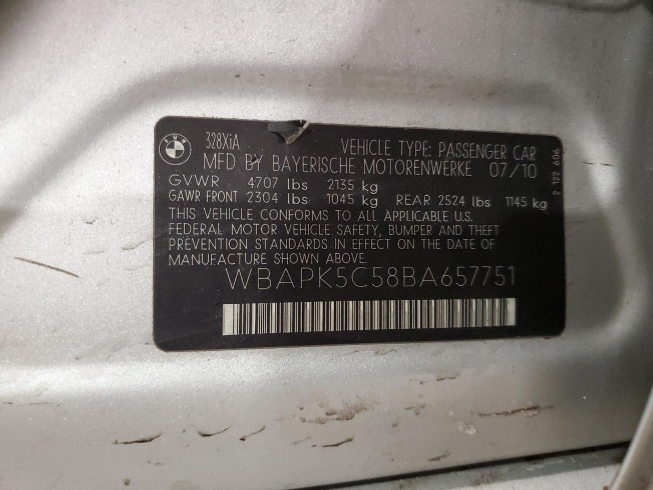 2011 BMW 3er - Image 12