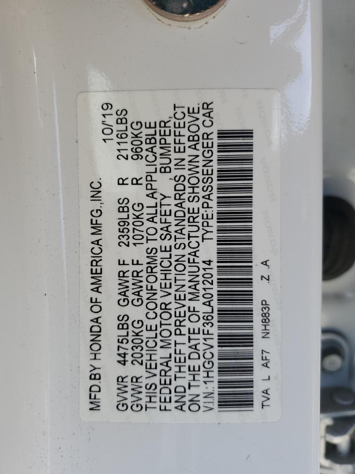 2020 Honda Accord - Image 12