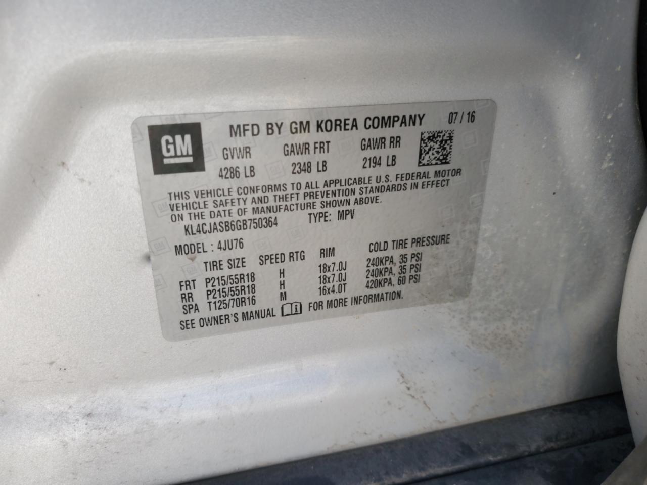 2016 Buick Encore - Image 13