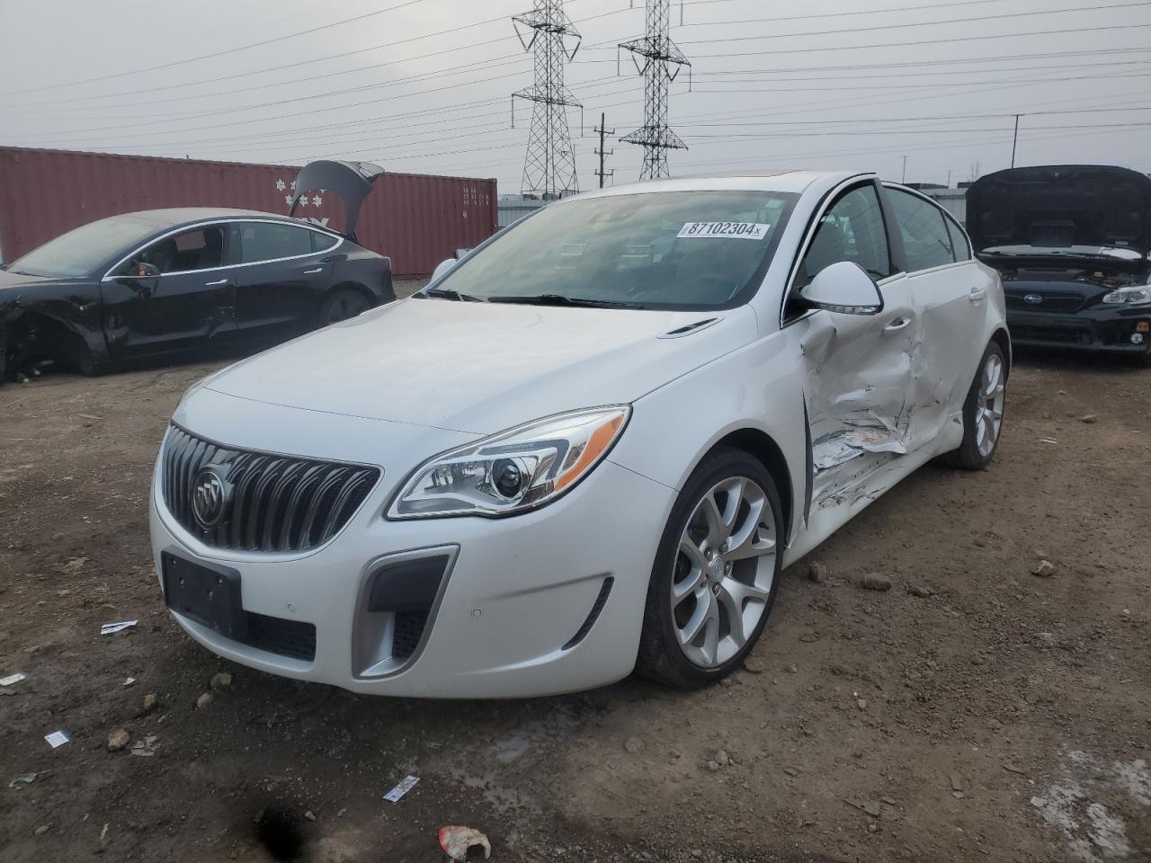 2017 Buick Regal Gs VIN: 2G4GT5GX3H9107787 Lot: 87102304