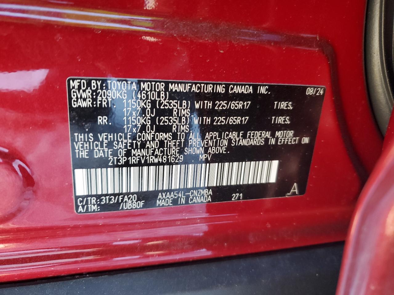 2024 Toyota RAV 4 - Image 13