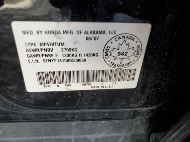 2008 HONDA PILOT LX
