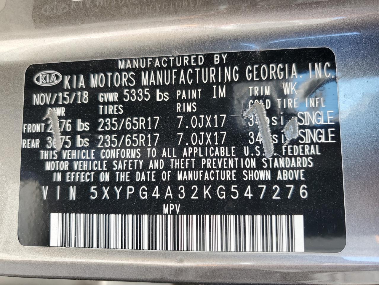 2019 Kia Sorento - Image 13