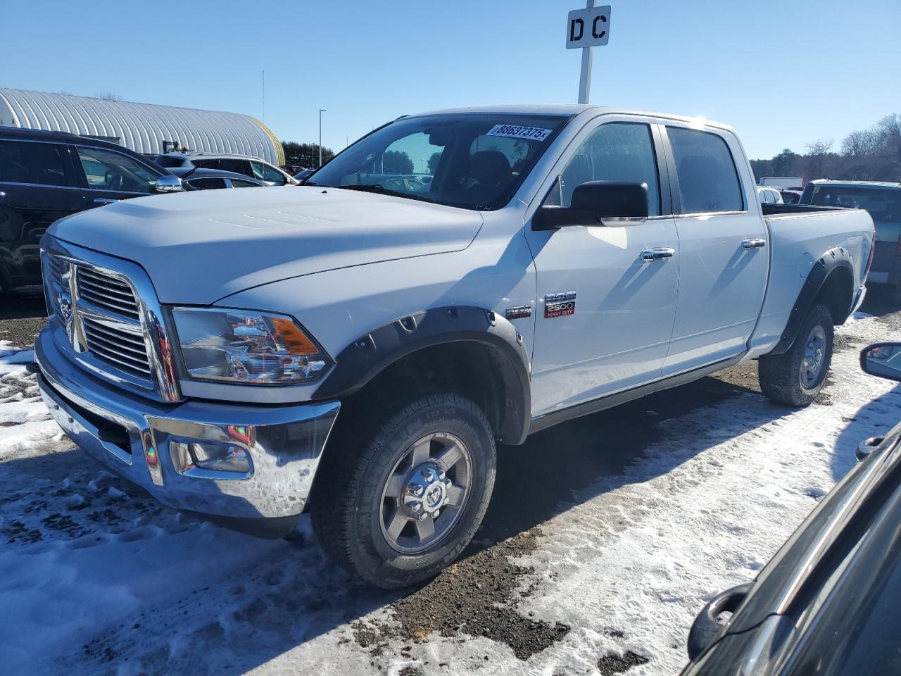 2011 Dodge Ram 2500 продається в East Granby, CT - Vandalism