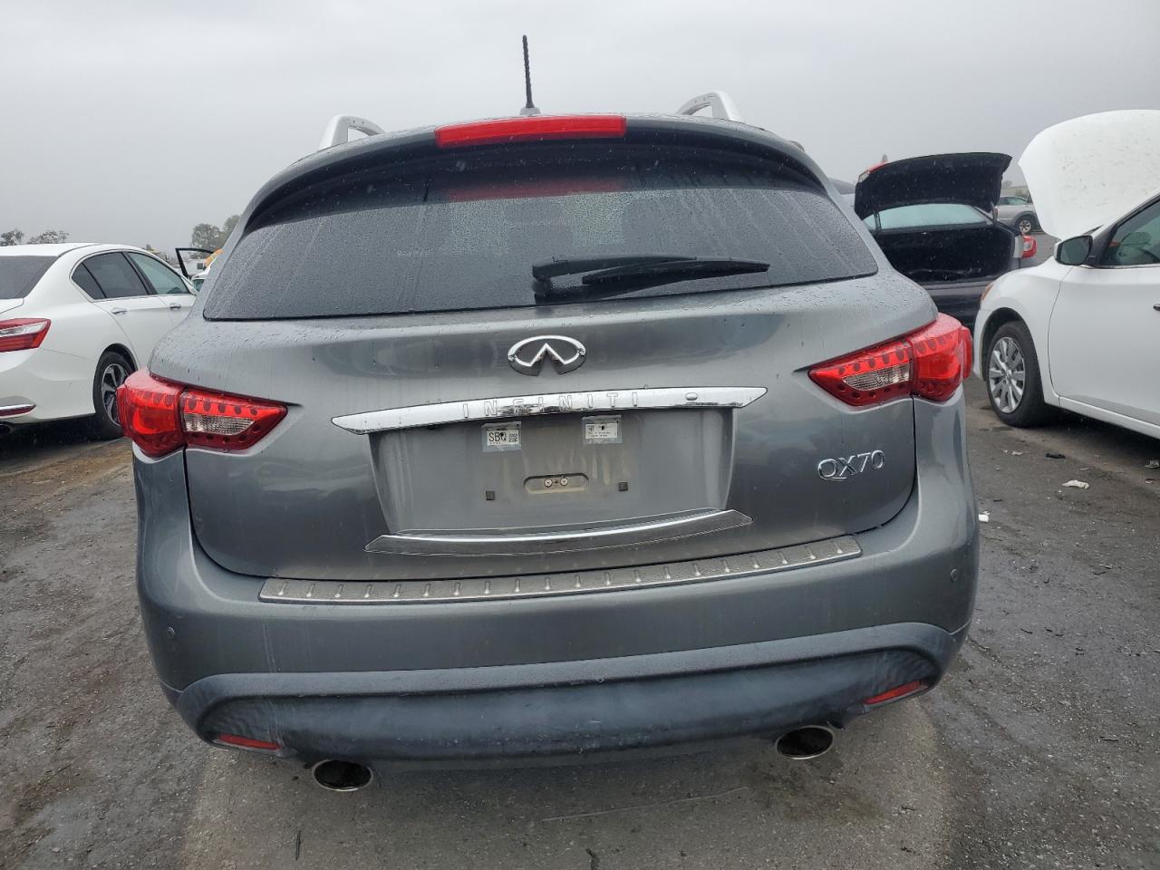 VIN JN8CS1MU9FM381055 2015 INFINITI QX70 no.6