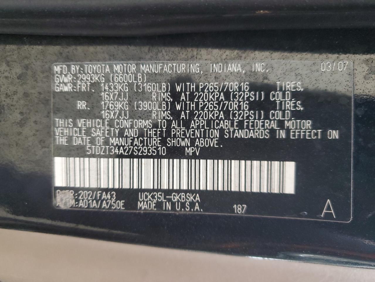 2007 Toyota Sequoia - Image 13