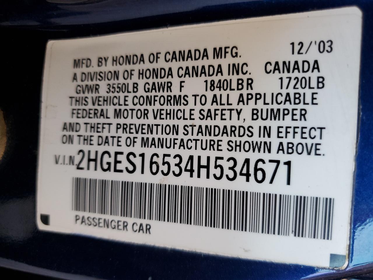 2004 Honda Civic - Image 12