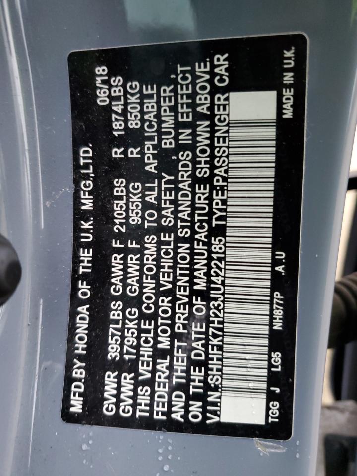 2018 Honda Civic - Image 14