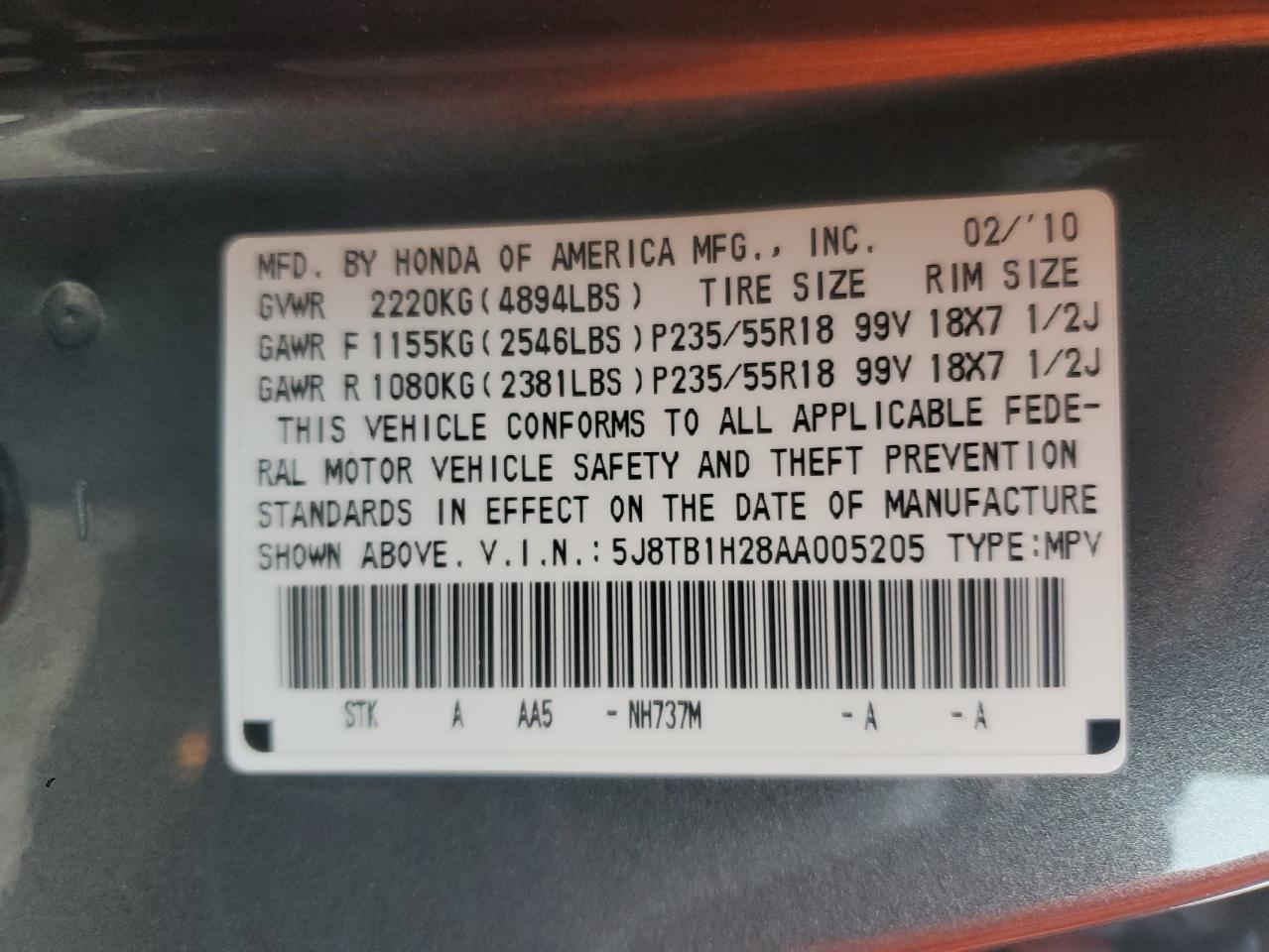 2010 Acura RDX - Image 13