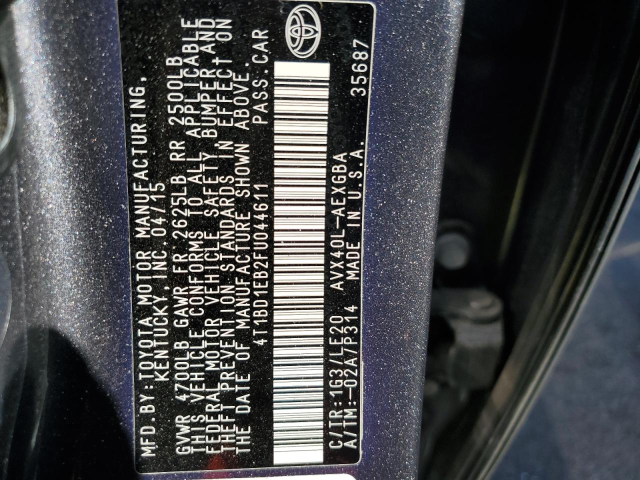 2015 Toyota Avalon - Image 12