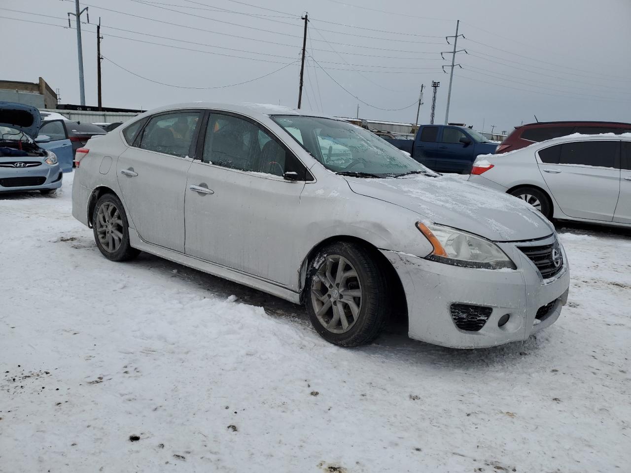 VIN 3N1AB7AP7DL761185 2013 NISSAN SENTRA no.4