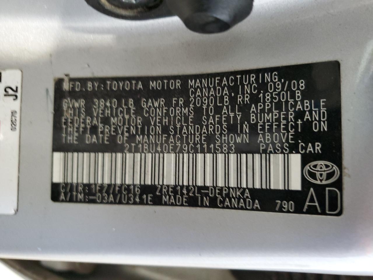 2009 Toyota Corolla - Image 14