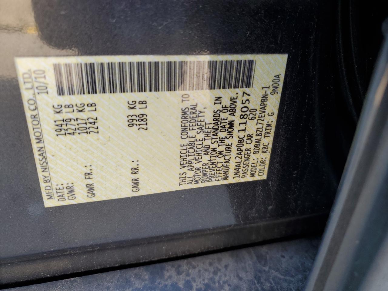 2011 Nissan Altima - Image 12