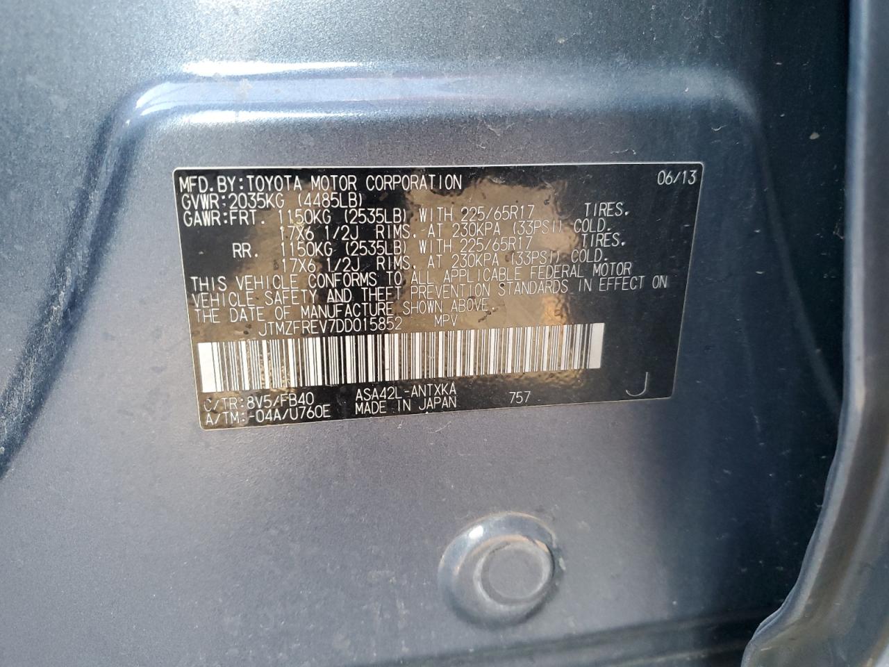 2013 Toyota RAV 4 - Image 13