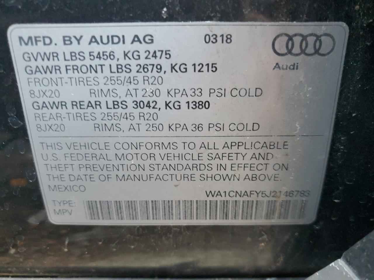 2018 Audi Q5 - Image 13