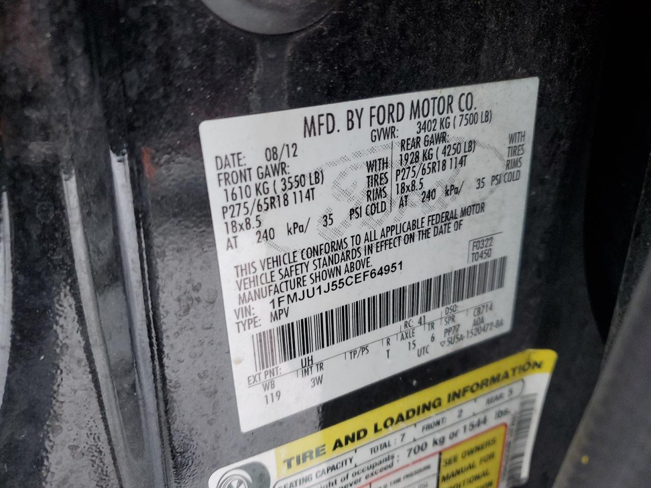 2012 Ford Expedition - Image 13