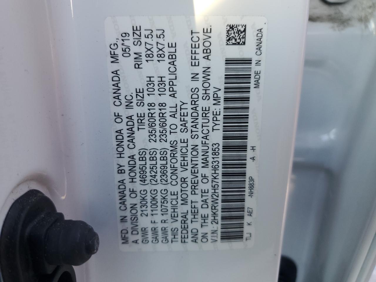 2019 Honda CR-V - Image 14