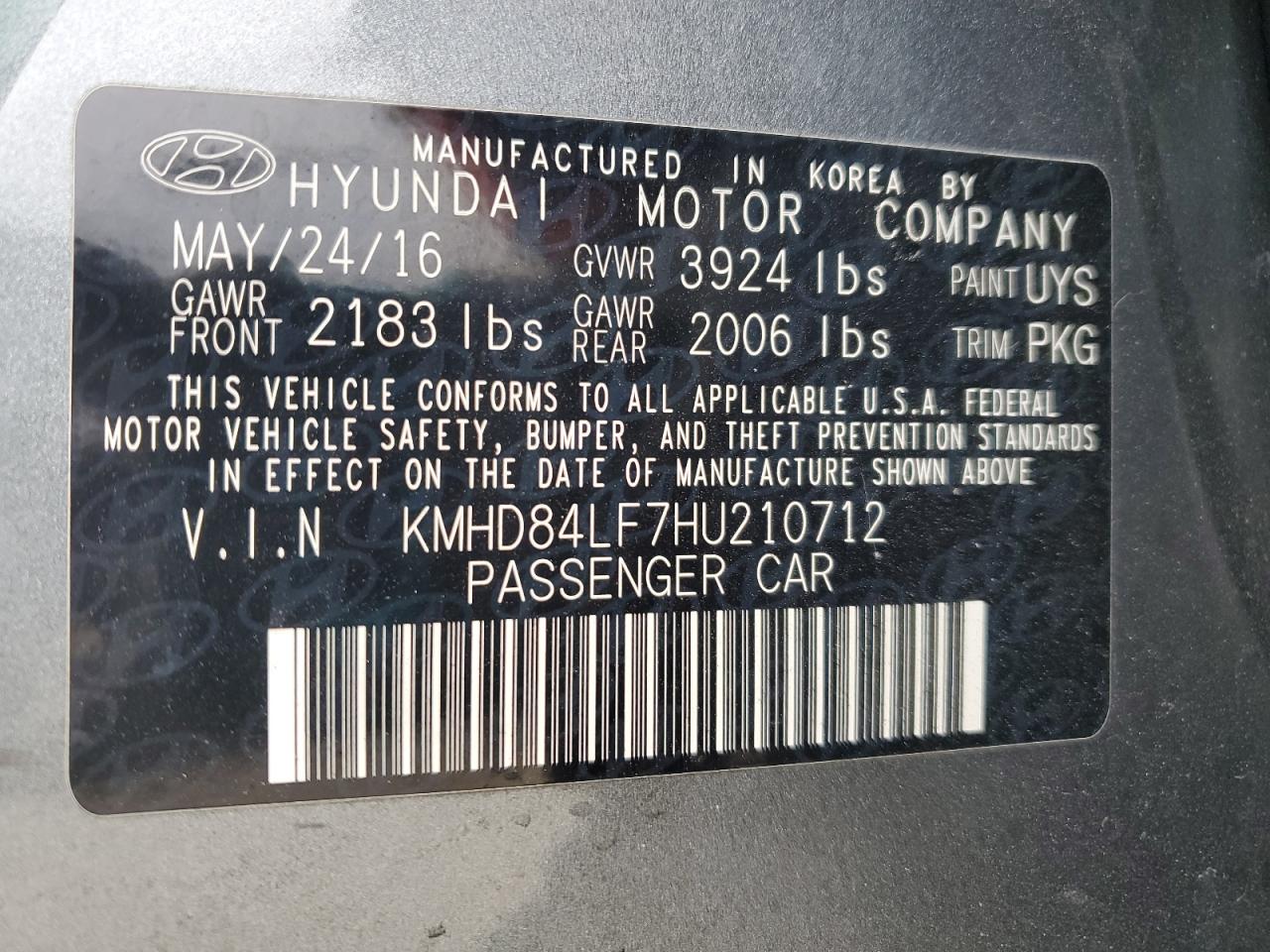 2017 Hyundai Elantra - Image 13