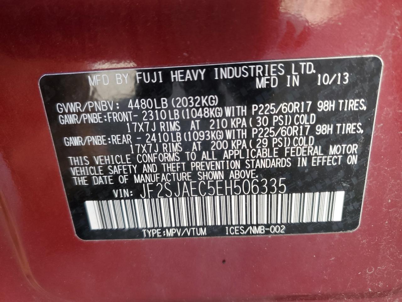 2014 Subaru Forester - Image 13