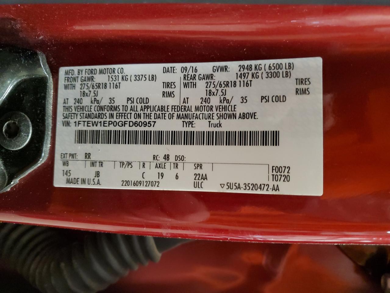 2016 Ford F-150 - Image 12